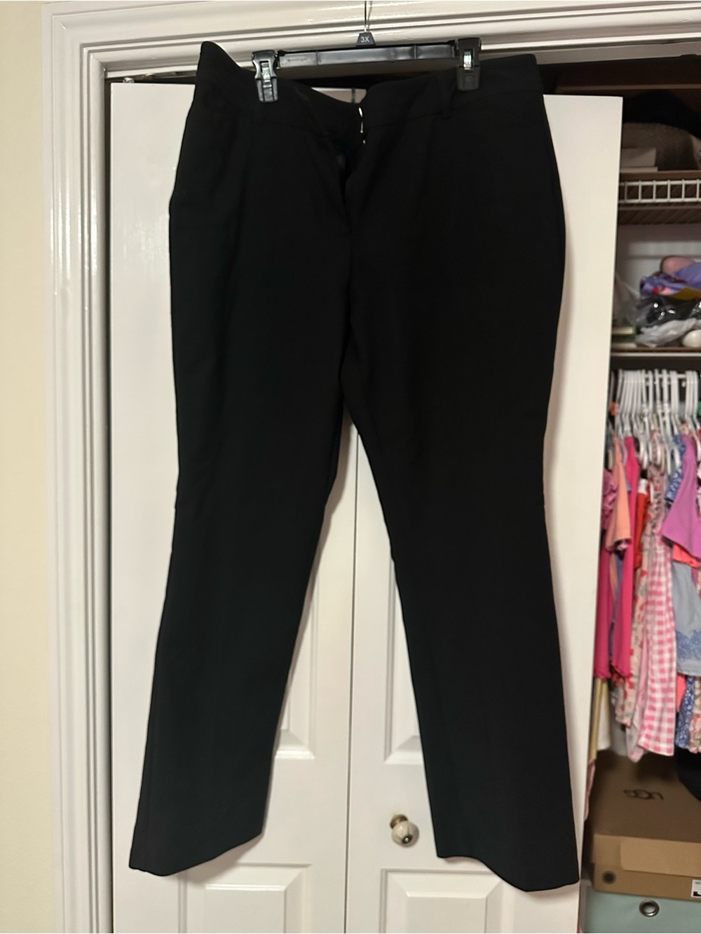 Black slacks